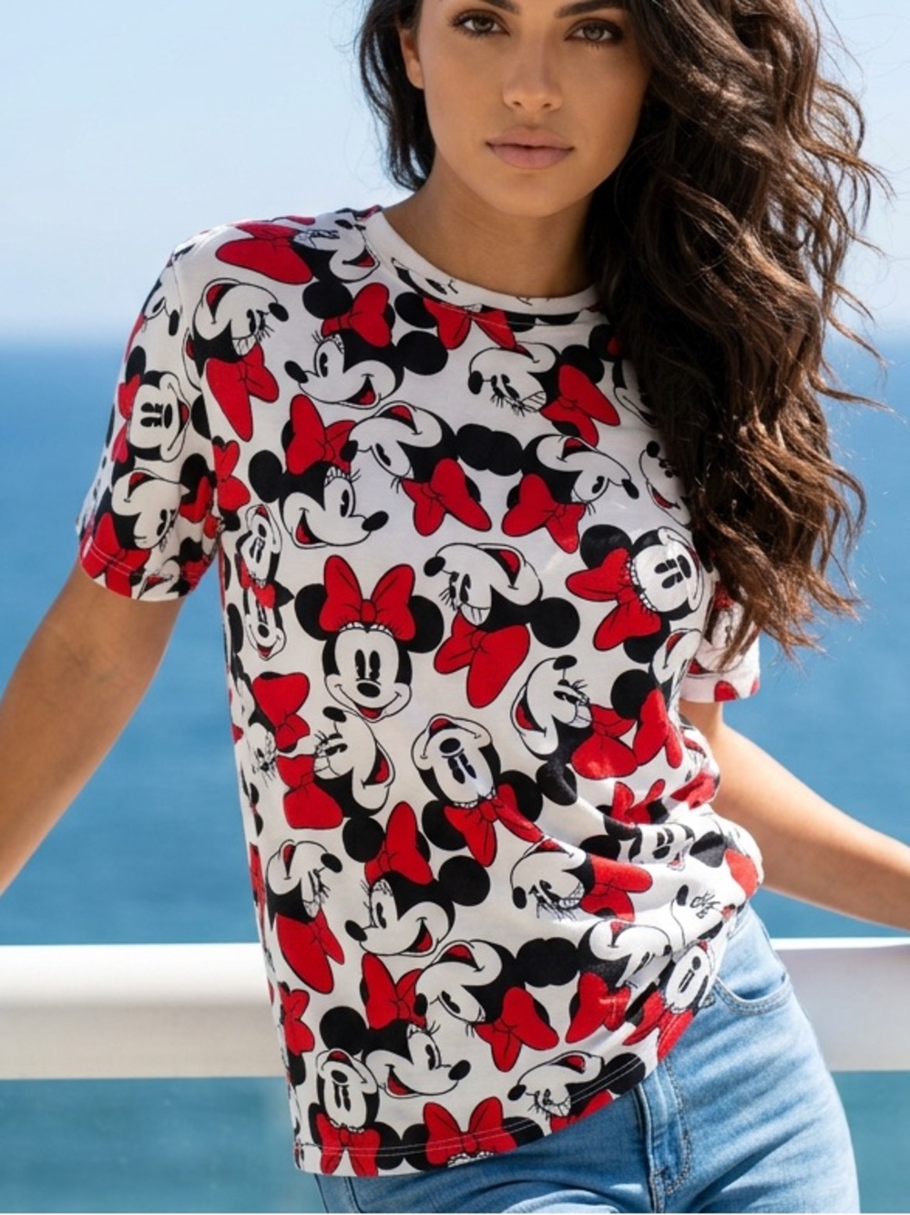 LULAROE MINNIE MOUSE TEE SHIRT SIZE SMALL